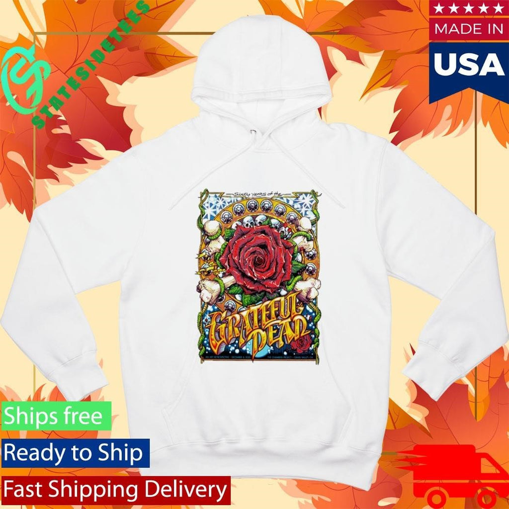 60 Years Of The Grateful Dead 12.6.2025 Nevada City CA Shirt Unisex , , , Long Sleeve Tee