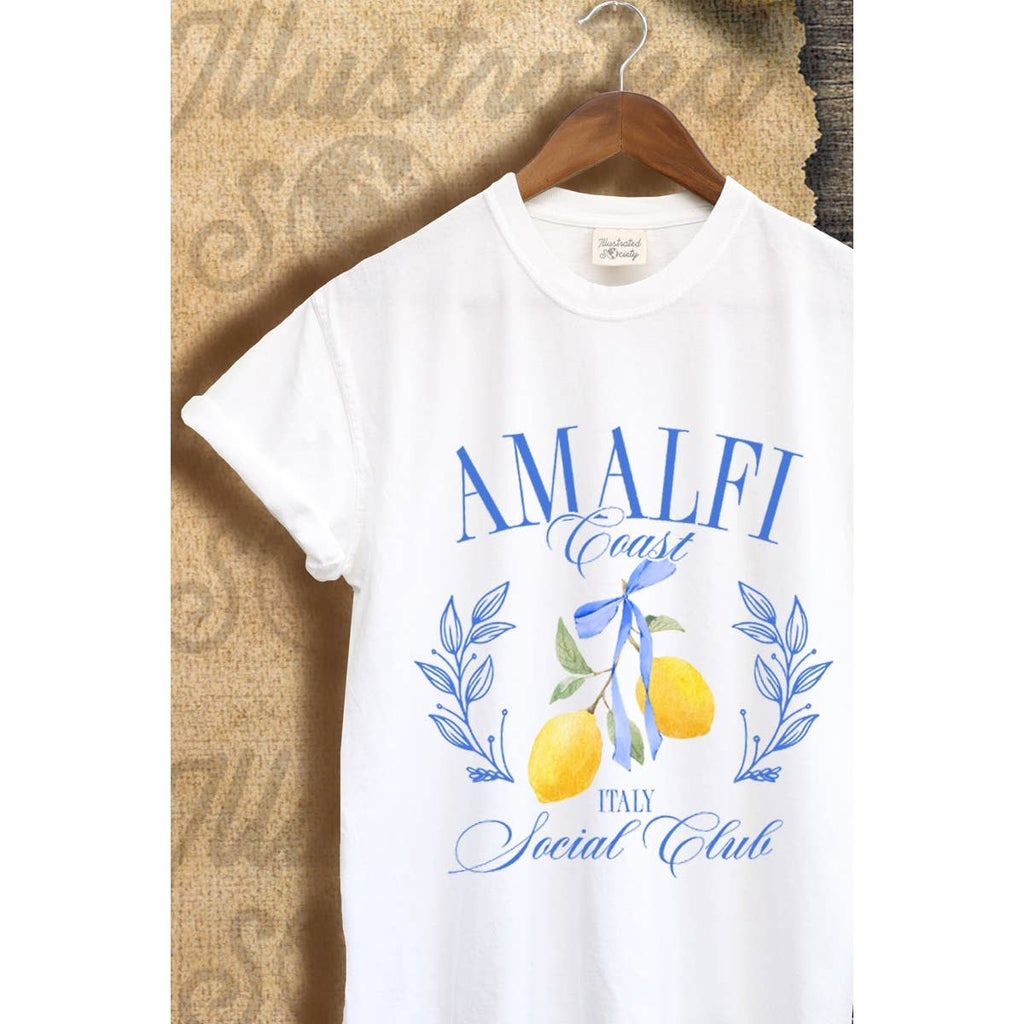 Amalfi Coast Vintage Graphic  Tee