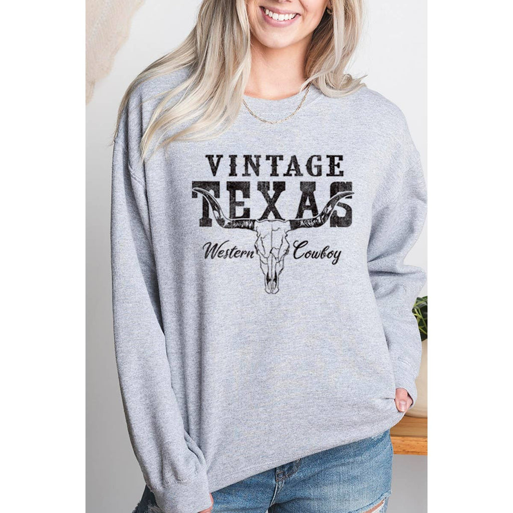 Vintage Texas Vintage Graphic Sweatshirts