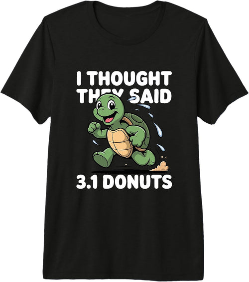 5K Donut Runner Turtle Funny Slow Race Humor