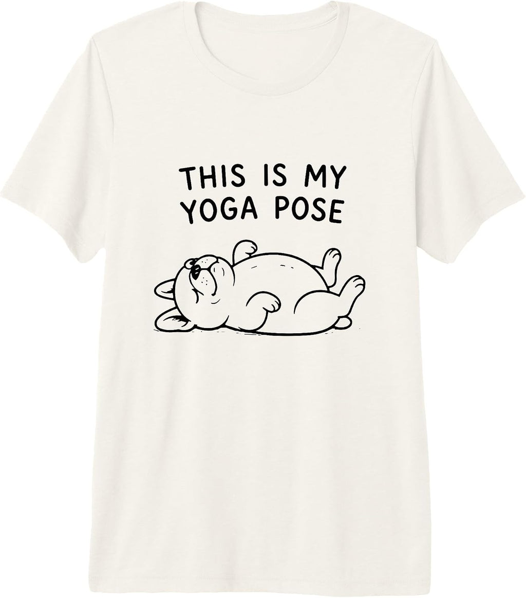 Funny French Bulldog Dog Yoga Humor
