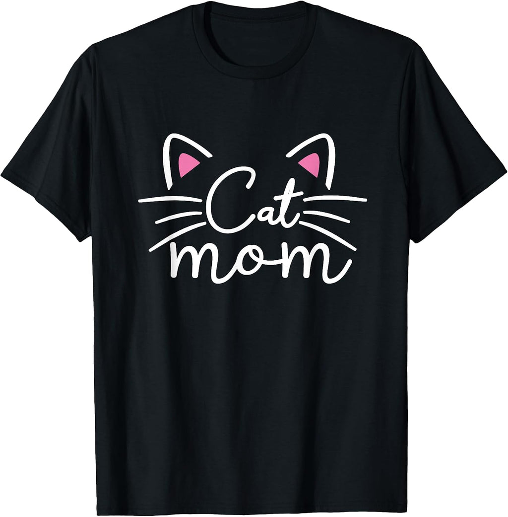 Cat Mom - I Love My Cat - Cat Mom Great Gift Idea - Classic T-Shirt