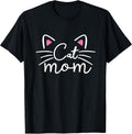 Cat Mom - I Love My Cat - Cat Mom Great Gift Idea - Classic T-Shirt