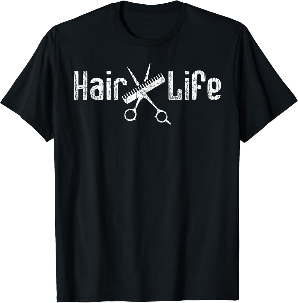 Funny Hair Life Graphic & More
