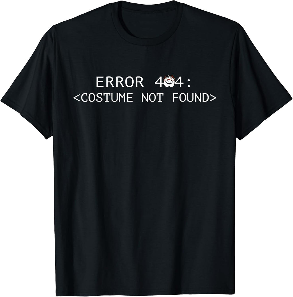 Error 404 Costume Not Found
