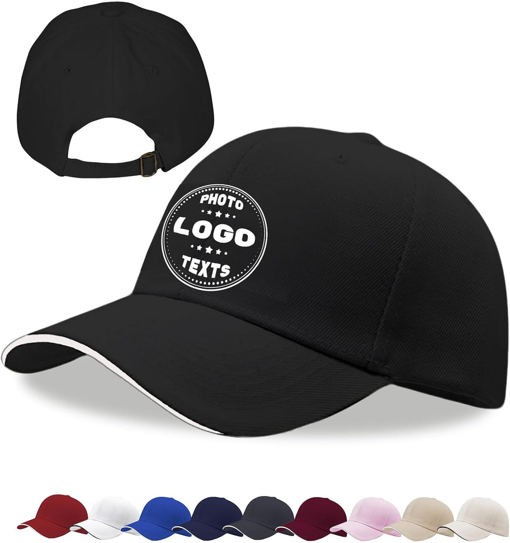 Custom hat for Men & Women with Text Photo Logo Bulk Customized Hats Trucker Hats Baseball Cap Personalized Hats