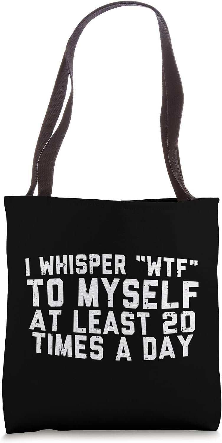 Funny Gym Whisper WTF To Myself Workout Gift