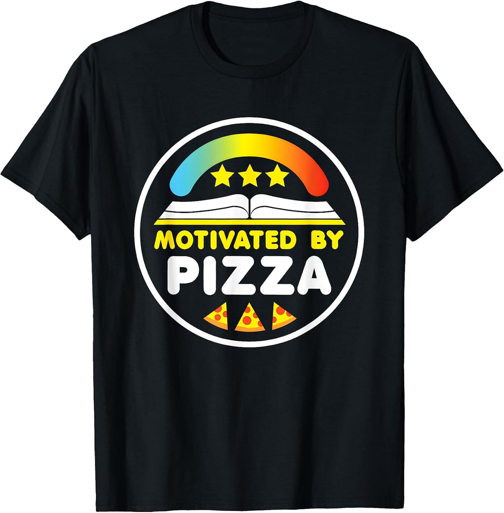Motivated By Pizza Tees