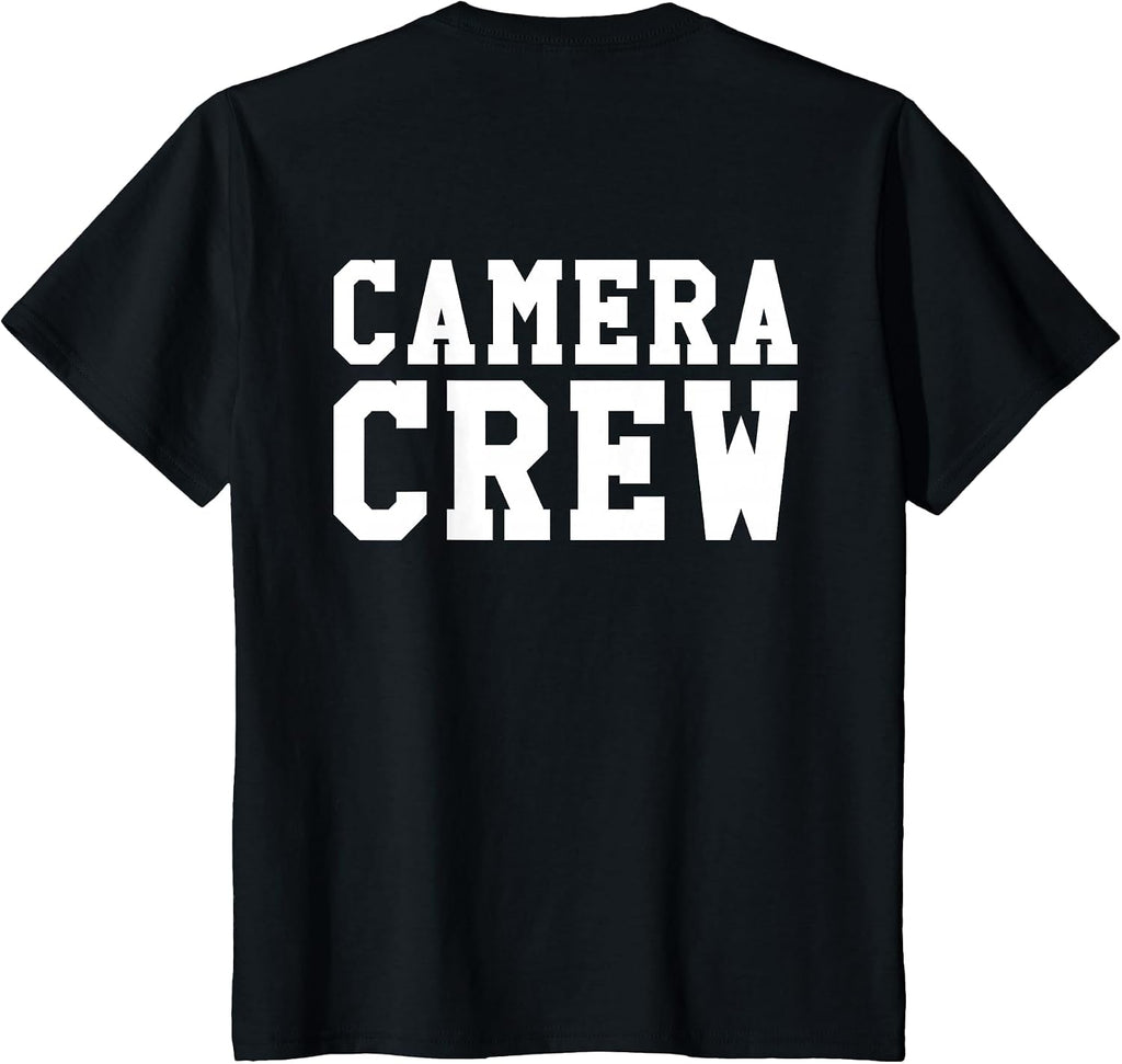 BACK ONLY Camera Crew TV Film Production Shirts