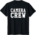 BACK ONLY Camera Crew TV Film Production Shirts