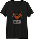 Pixel Viking Gamer Beard Tees