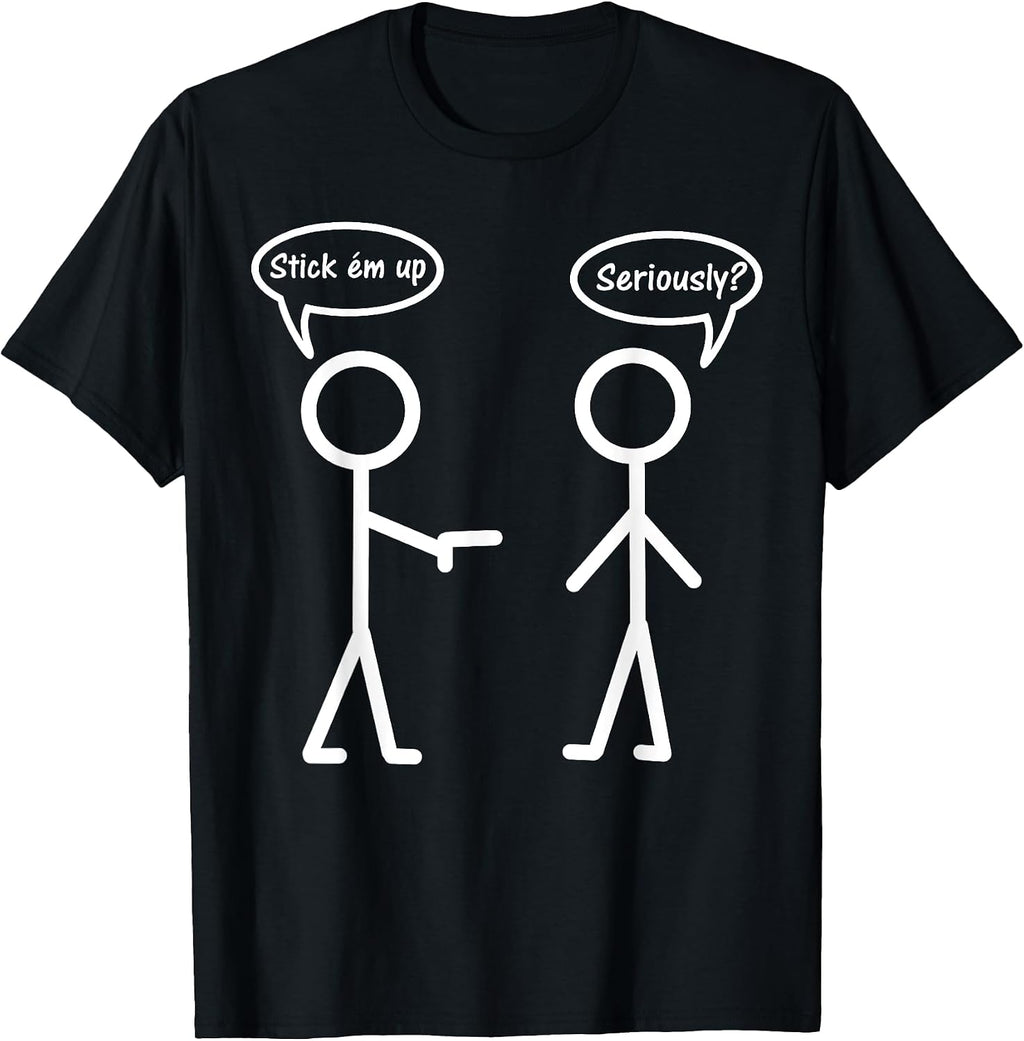 Stick Figure Humor Tees Meme Merch Apparel