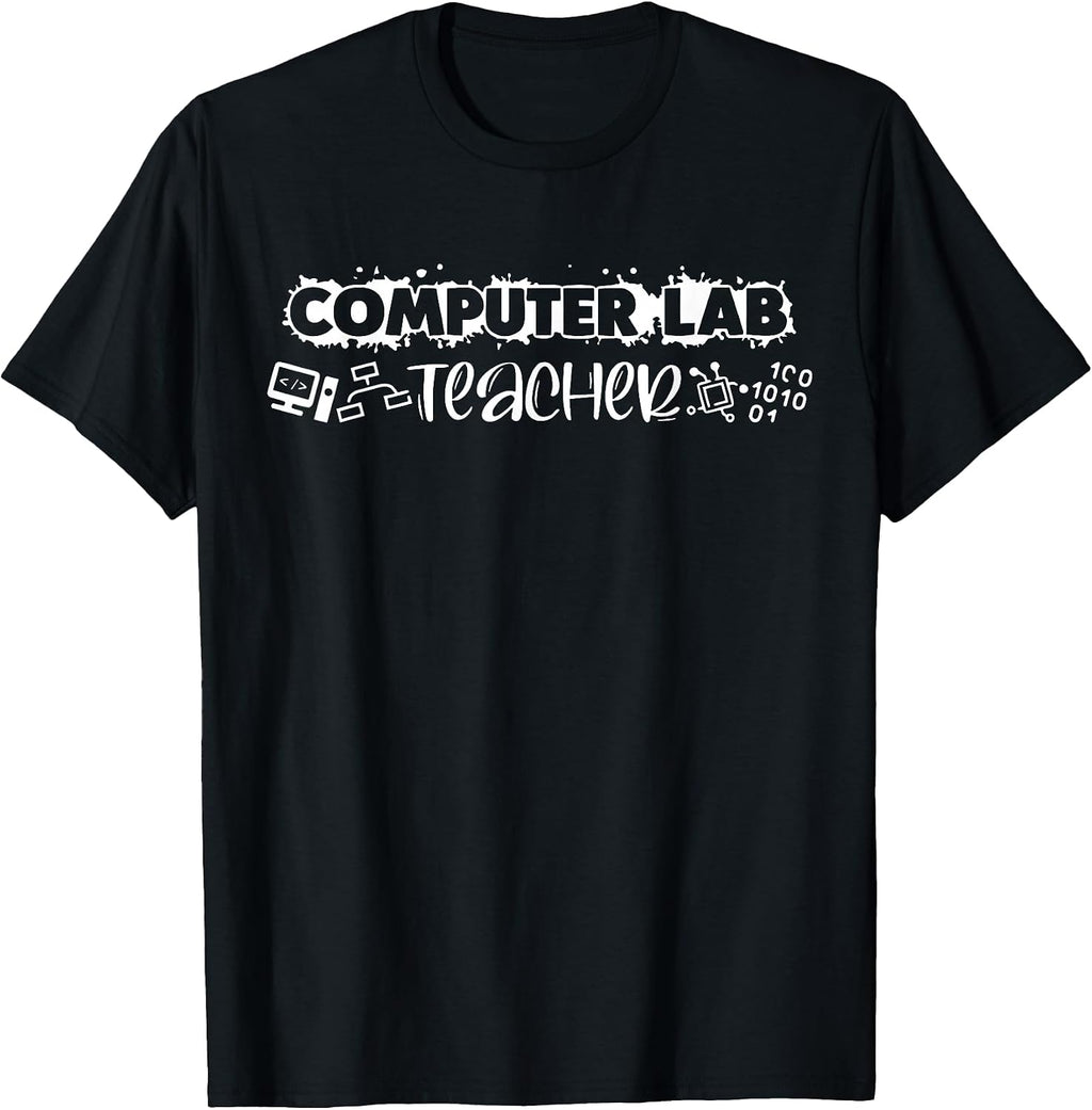 Retro Computer Teacher Crew Design