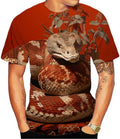 Men's Tees-Soft Fitted Cool Design Graphic T Shirt
