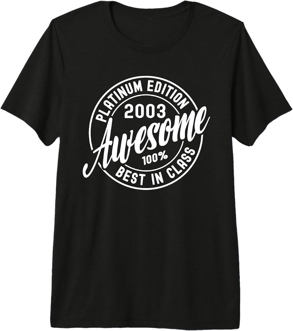 Awesome Platinum Edition Simple Birthday Apparel