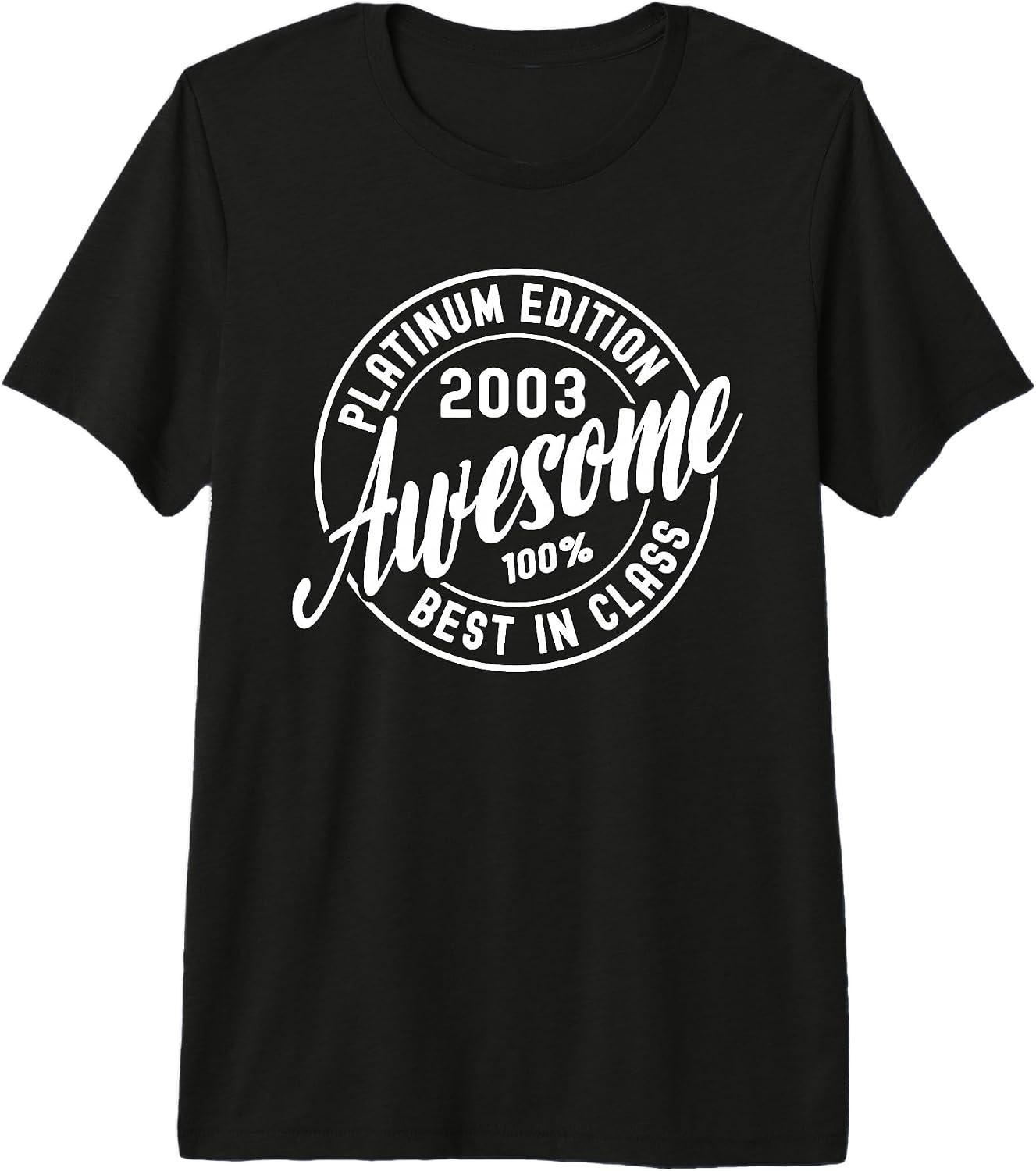 Awesome Platinum Edition Simple Birthday Apparel