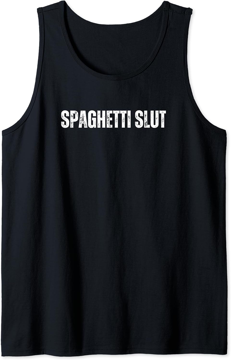 Spaghetti Slut Funny Text Merch