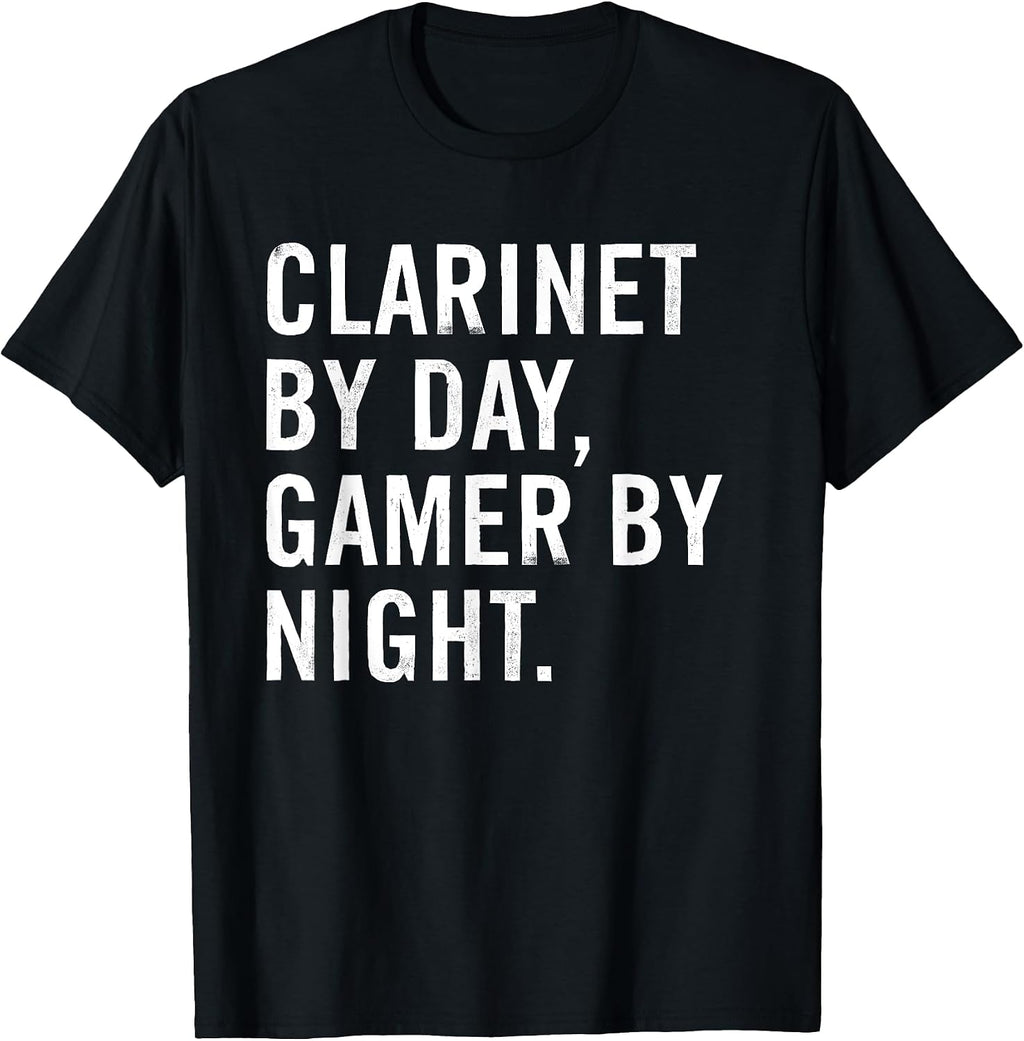Funny Clarinet Musician Typography Gifts