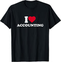 I Love Heart Accounting Clothing