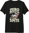 Lazy Raccoon Zero Motivation Pure Spite Humor