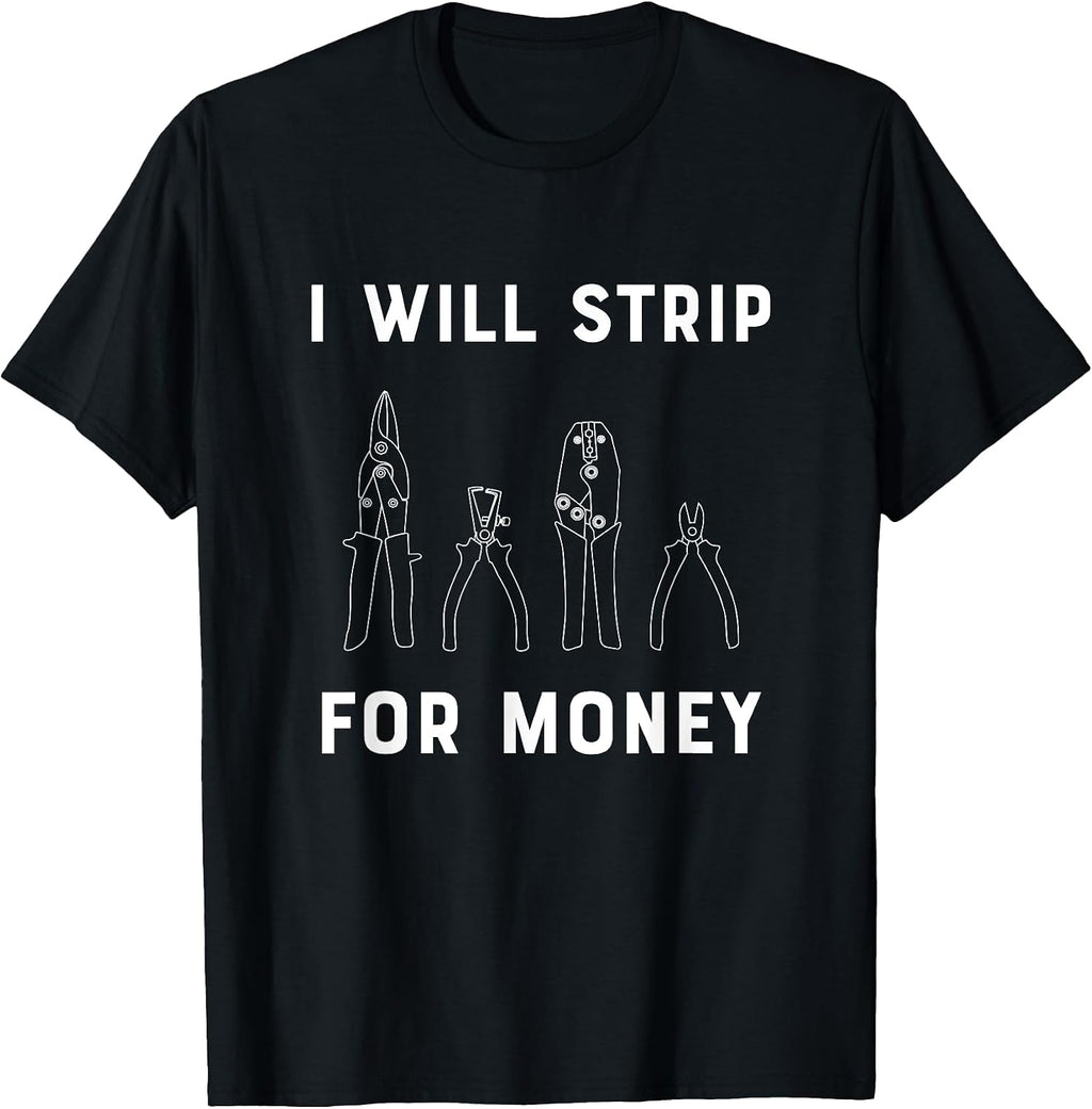 Funny Electrician Drinker Tees