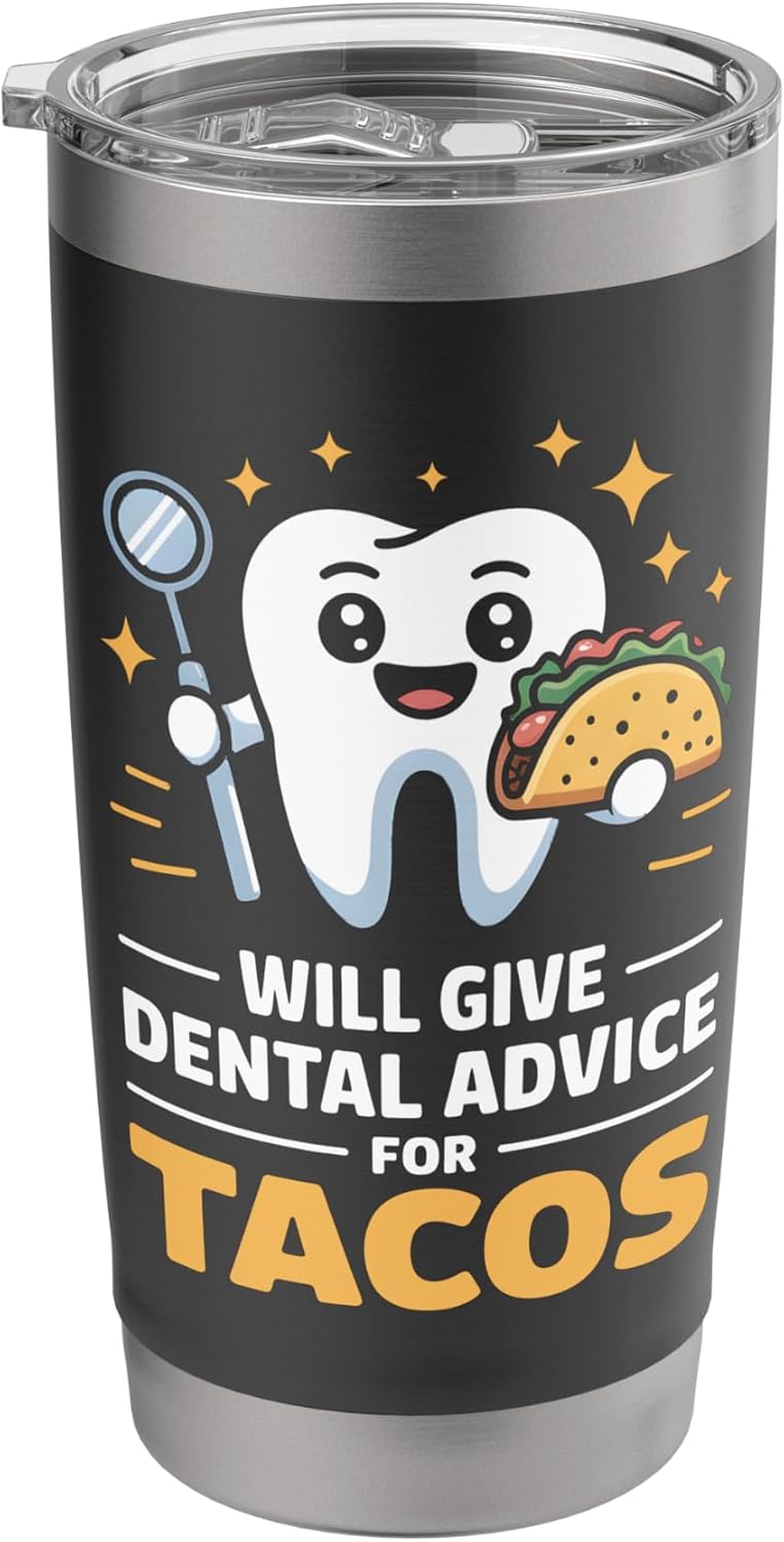 Funny Dental Taco Hygienist Orthodontist Humor