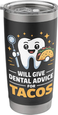 Funny Dental Taco Hygienist Orthodontist Humor