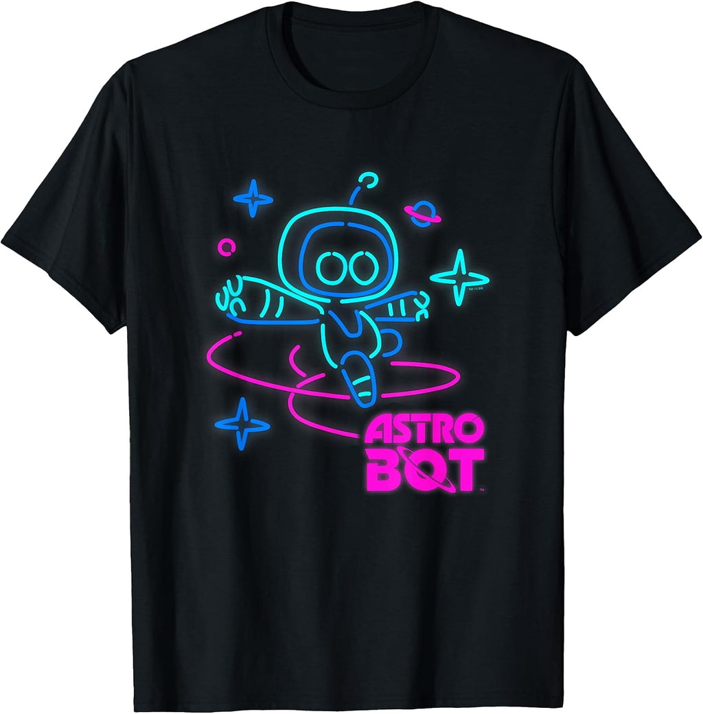 Neon Lights PlayStation T-Shirt