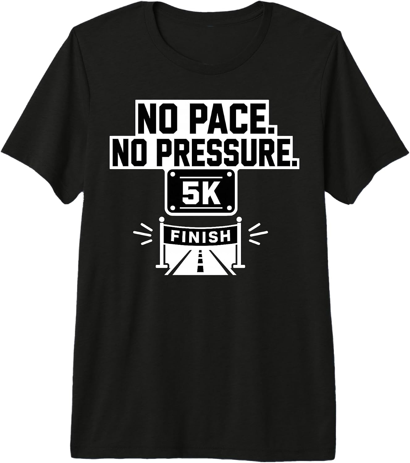 No Pace No Pressure 5K Runner