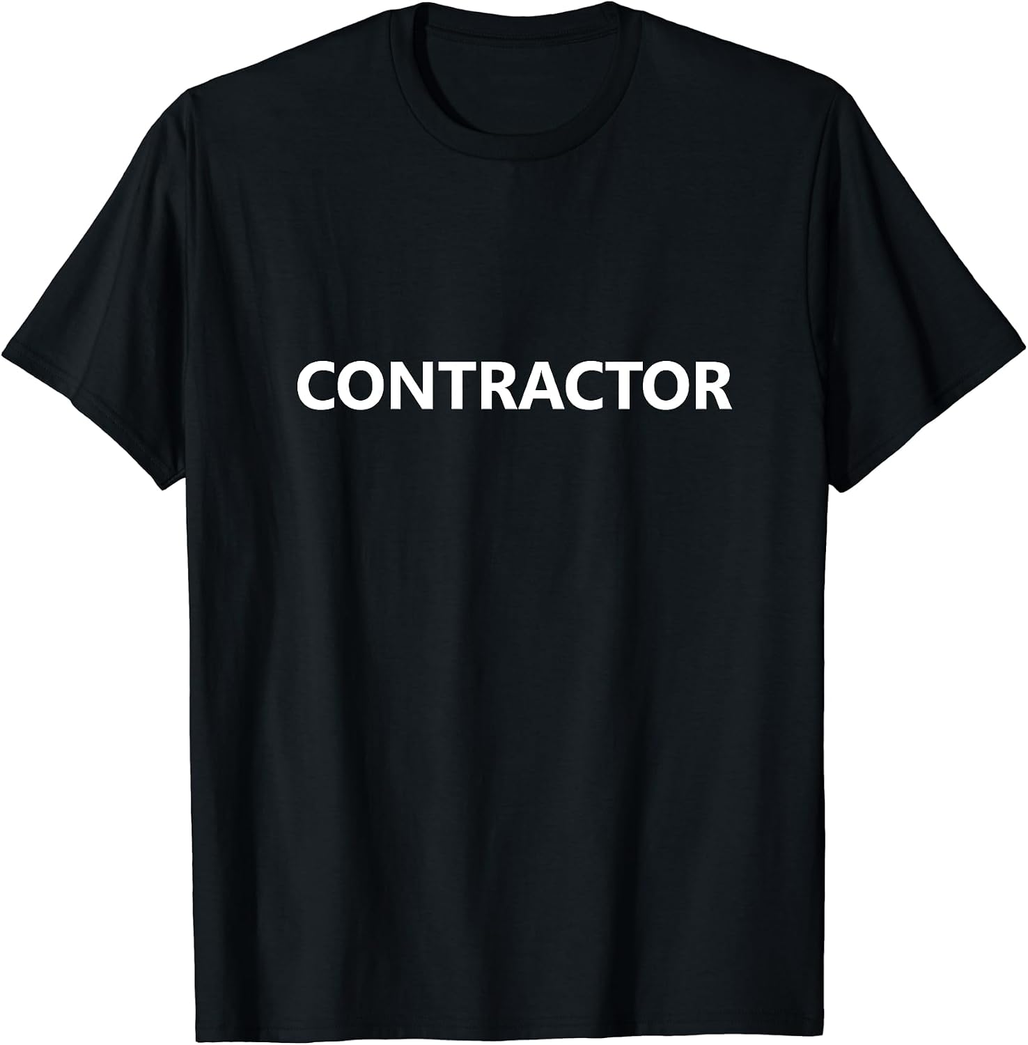 Contractor Independent General Utility Work Staff Uniform T-Shirt