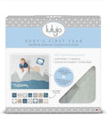 Lulujo Baby’s First Year Milestone Blanket and Card Set | 40in x 40in (I Will Move Mountains)