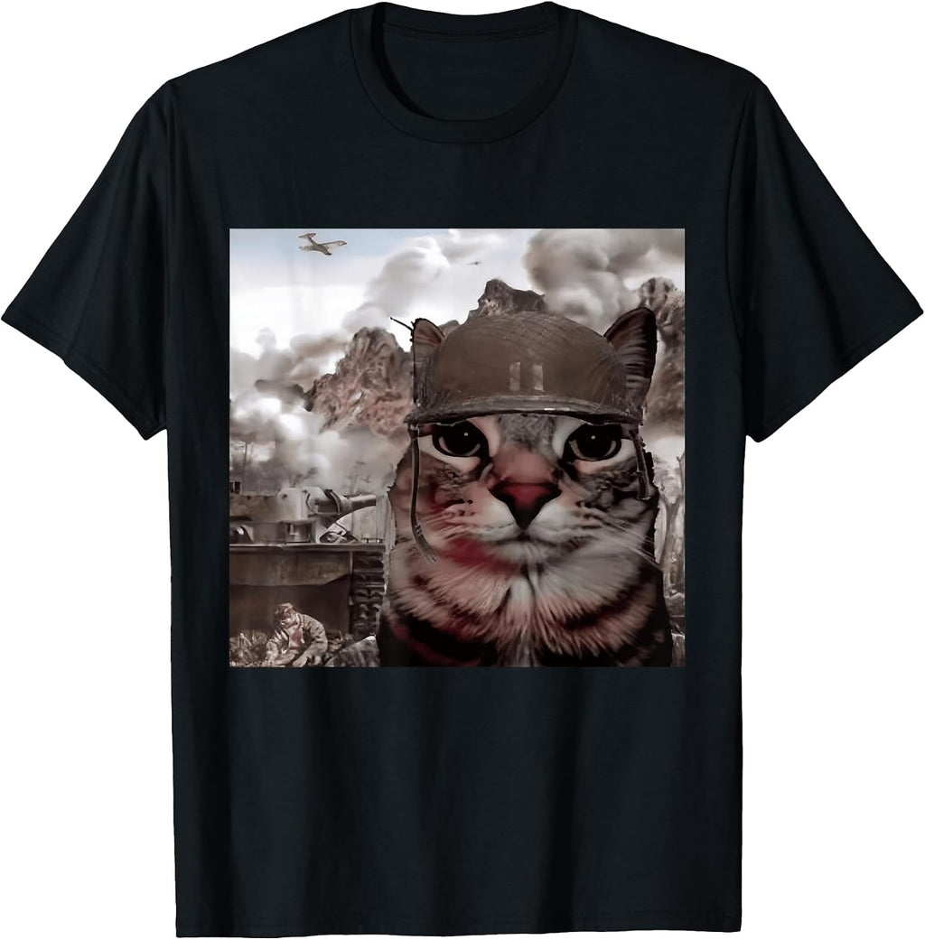 Greeting Huzz Soldier Cat Meme