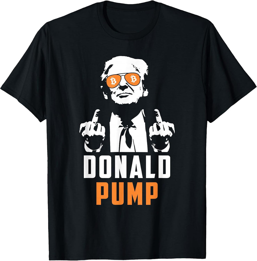 Donald Pump Bitcoin Funny Trump 2024 Crypto