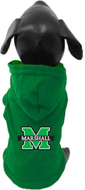NCAA Marshall Thundering Herd Collegiate Cotton Lycra Hooded Dog Shirt
