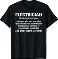 Funny Electrician Definition Apparel