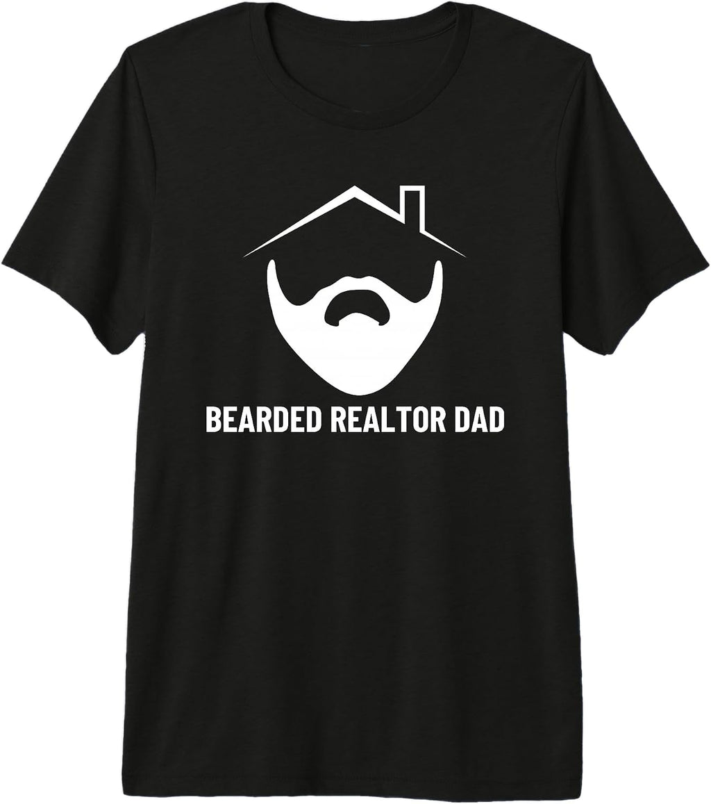 Realtor Real Estate Dad Merch for Bearded Men