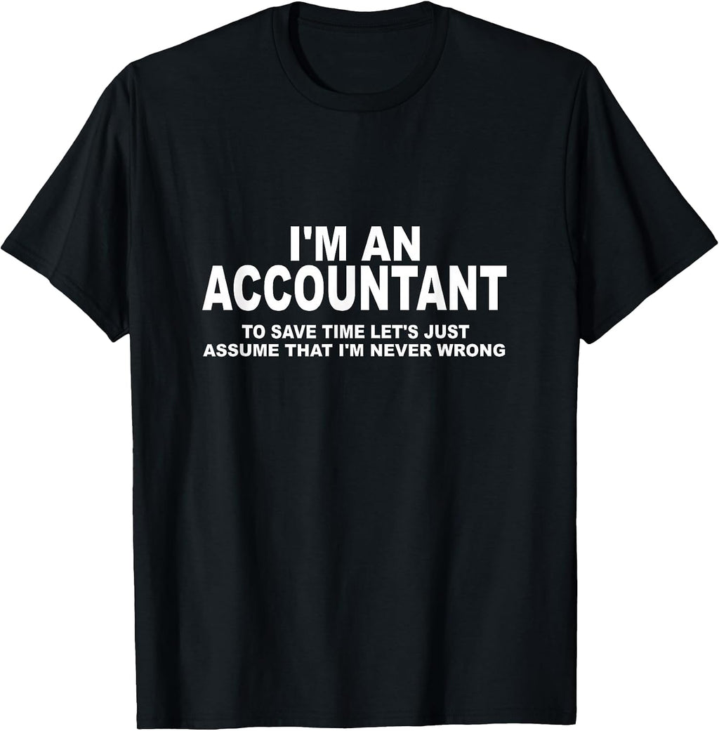 Tax Deduction T-shirts (CPA-Accountant-Bookkeeper)