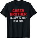 Cheer Brother Red Gamer Merch for Adult Youth Boy