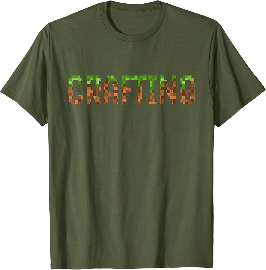 Video Gamer, Retro Game Craft, 8bit Pixel Art Mine