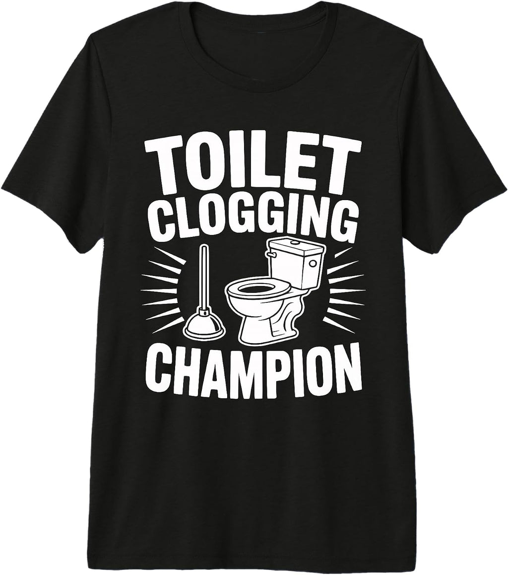 Funny Bathroom Humor & Plumber Jokes Novelty