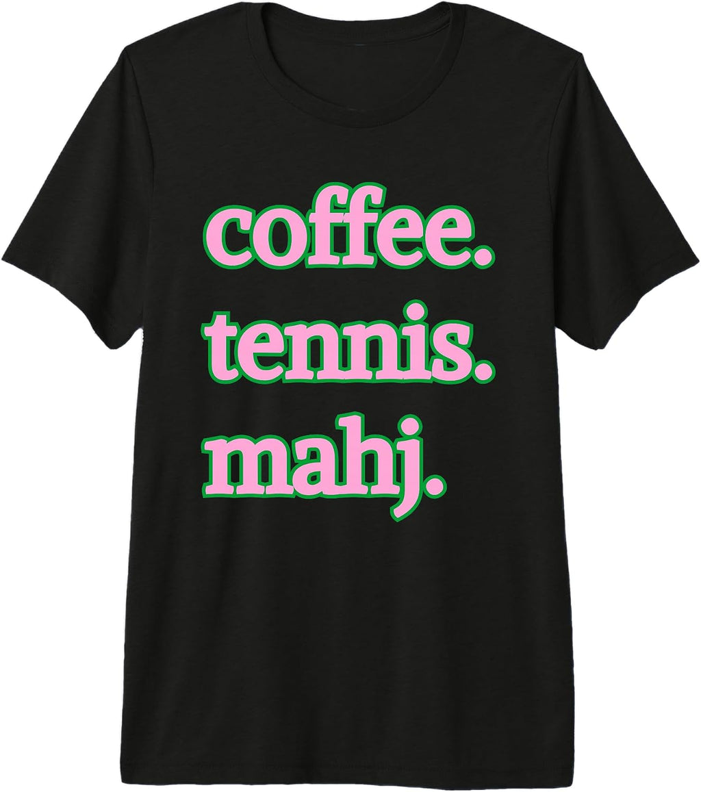 Coffee Tennis Mahj Tennis and Mahjong