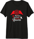 My Dad is A Gardian Firefighter in Heaven - Memorial T-Shirt Premium Tri-Blend T-Shirt