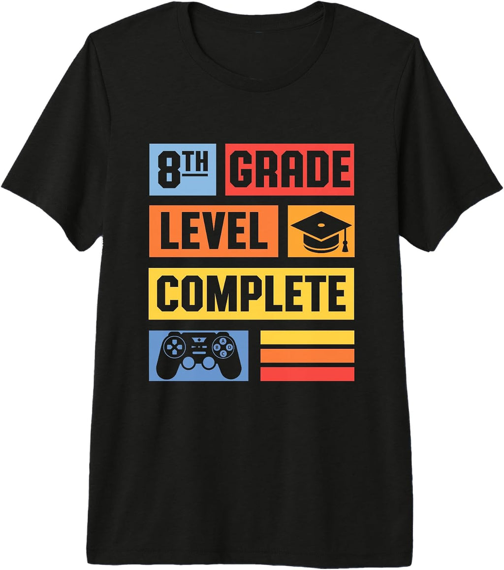 Grade Level Complete Shirt Video Gamer Tees 2026