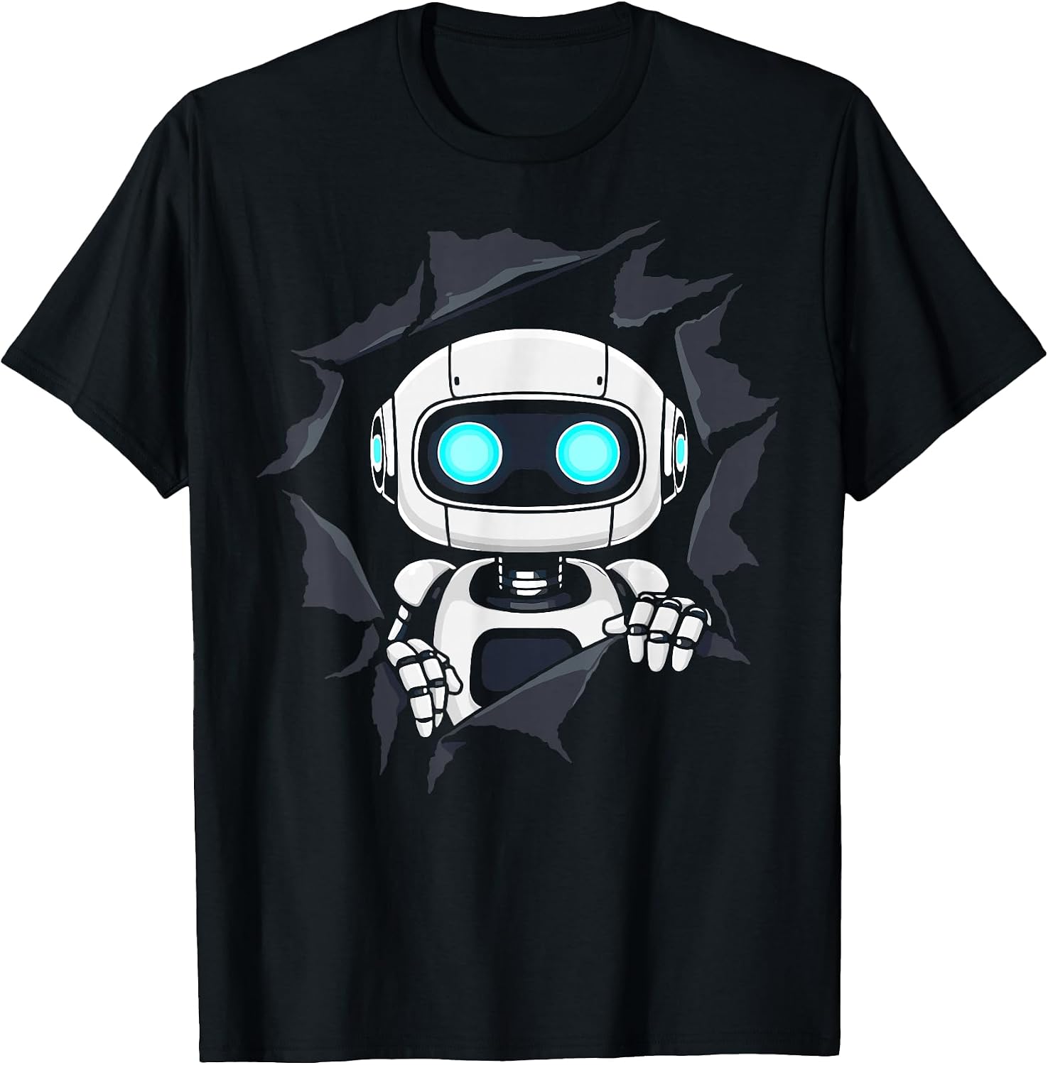 Robot torn fabric