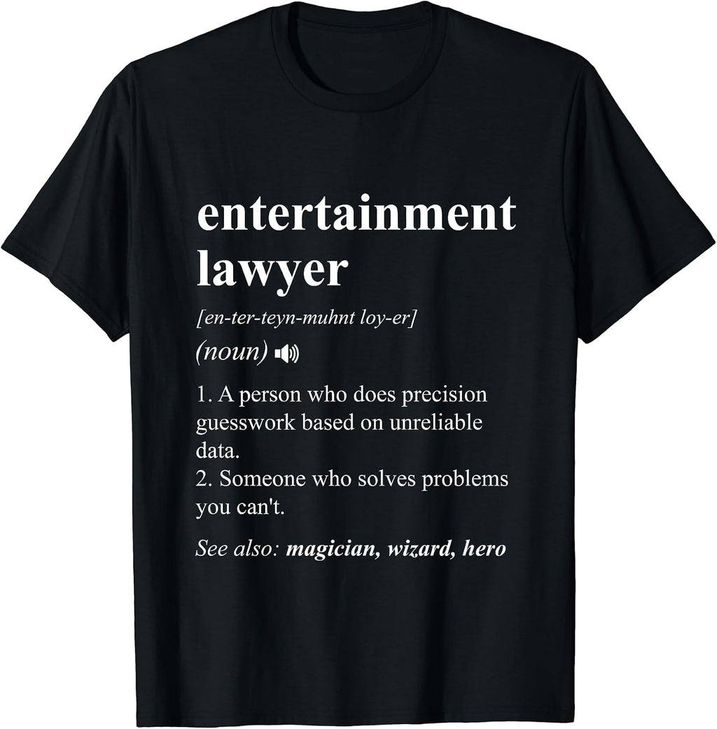 Funny Entertainment Lawyer Definition
