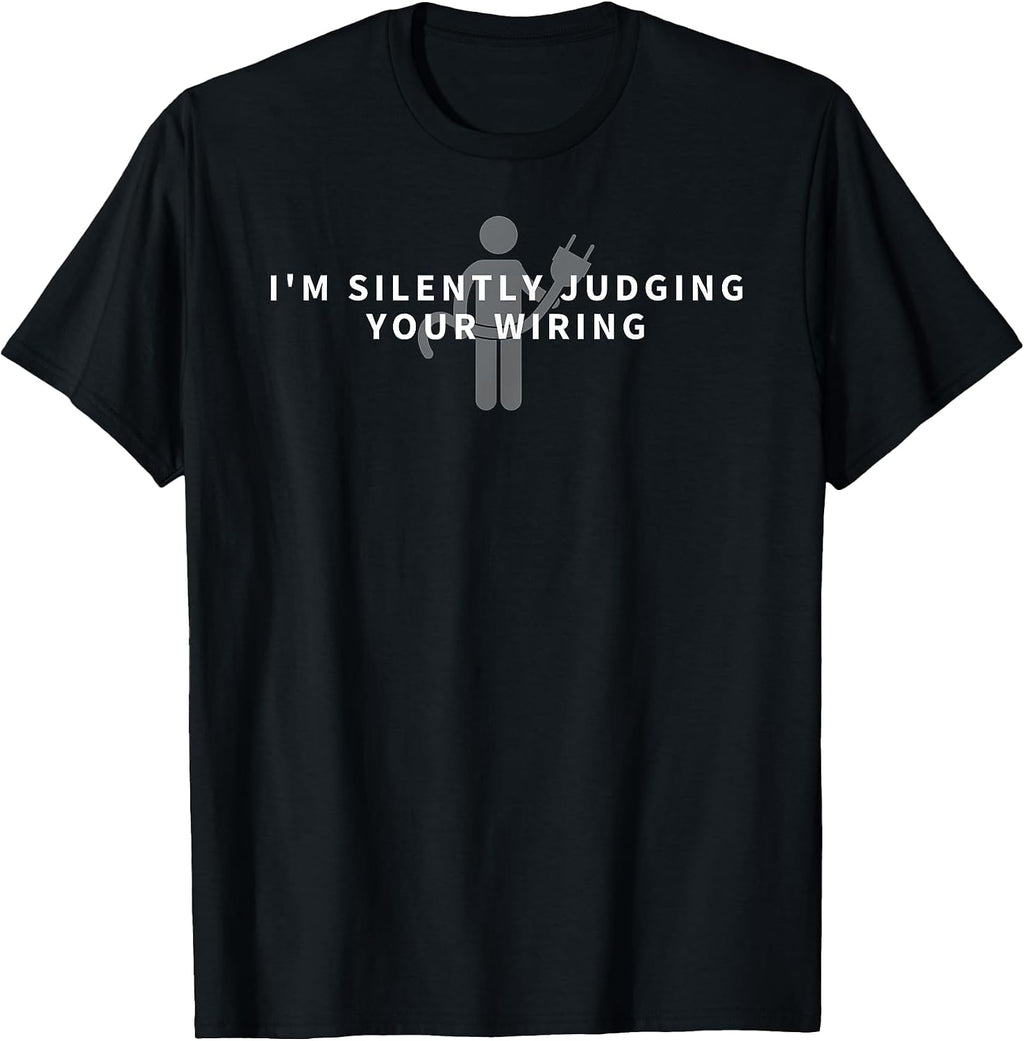 Funny Electrician Electrical Apparel Tees