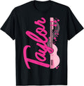 Girl Retro Taylor First Name Personalized Apparel