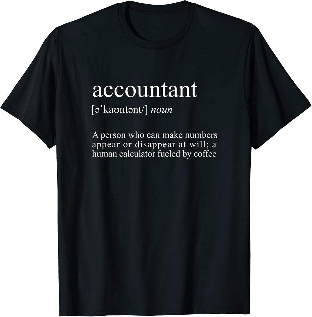 Funny Accounting Apparel for Accountants