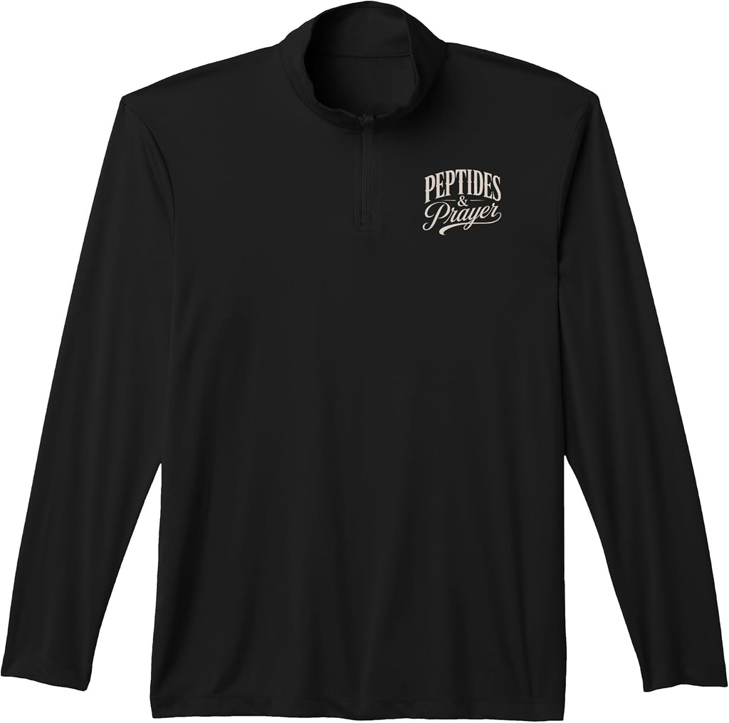 Peptides & Prayer Biohacking Fitness Apparel