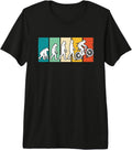 Funny Cyclist Evolution Bike Riding Men